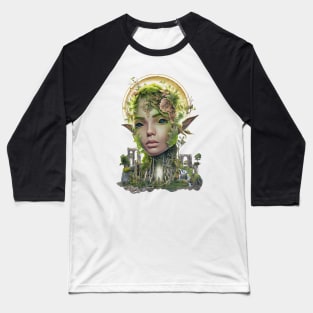 Summer Dryad Baseball T-Shirt